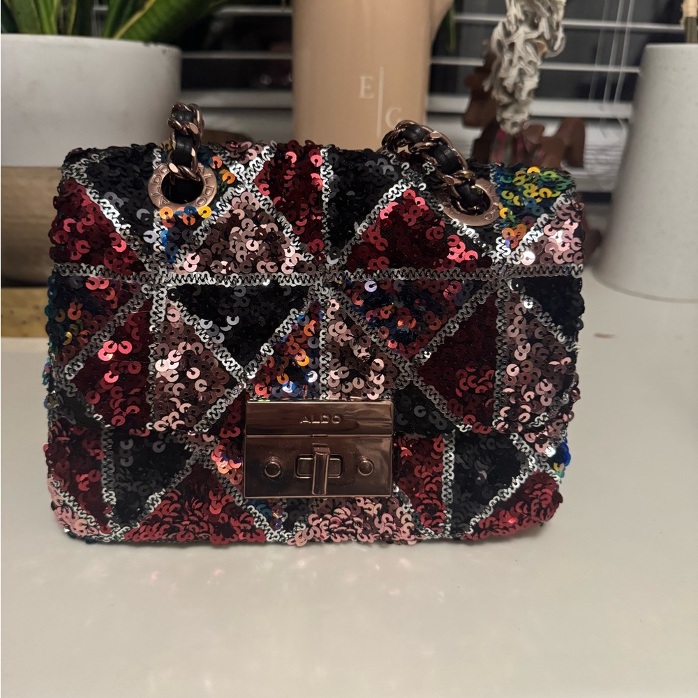 ALDO Glammy Sequin Crossbody Bag